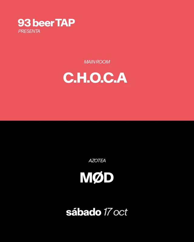 Flyer de C.H.O.C.A