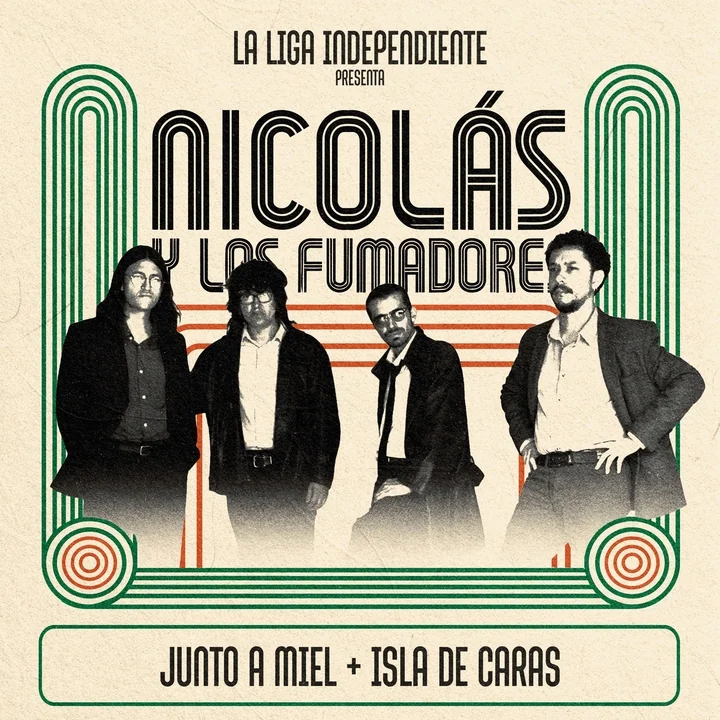 Flyer de Nicolas y Los Fumadores