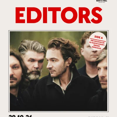 Flyer de Editors | Listening Party