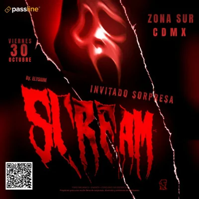 Flyer de SCREAM - ELYSIUMM