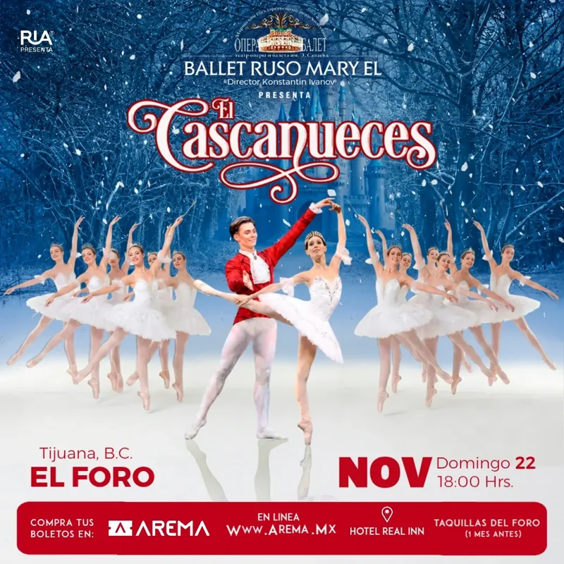 Flyer de El Cascanueces 