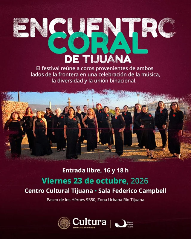 Flyer de Encuentro Coral 