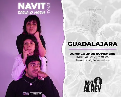 Flyer de NAVIT: Todo o Nada Tour 