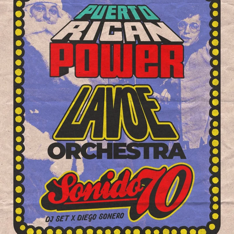 Flyer de LAVOE ORQUESTA