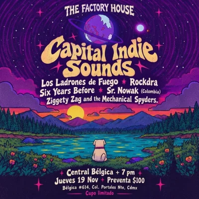 Flyer de Capital Indie Sounds 