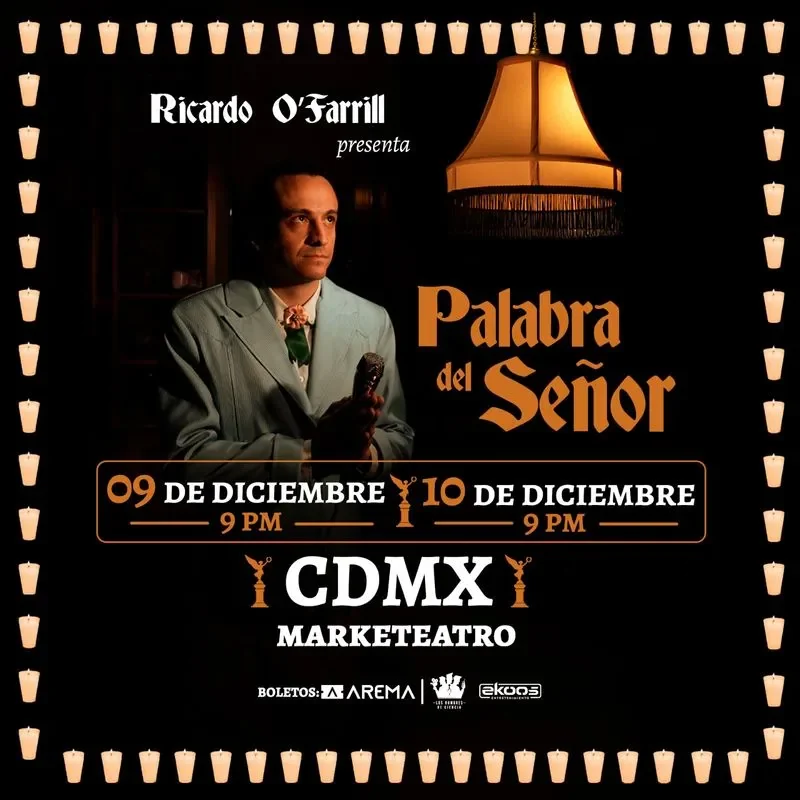 Flyer de Ricardo O'Farrill - Palabra del Señor