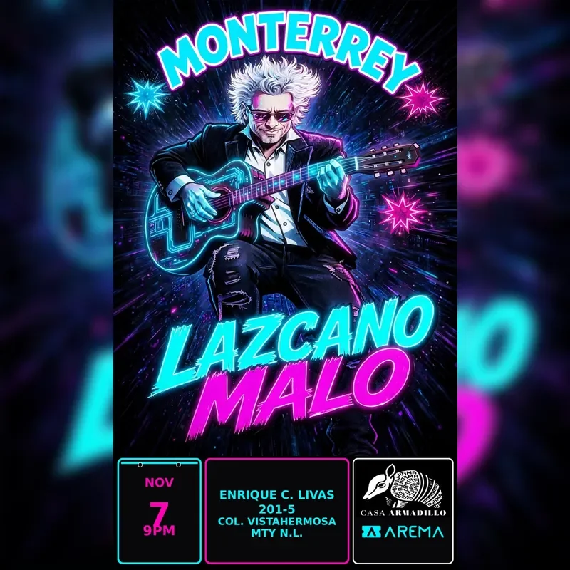 Flyer de Lazcano Malo 