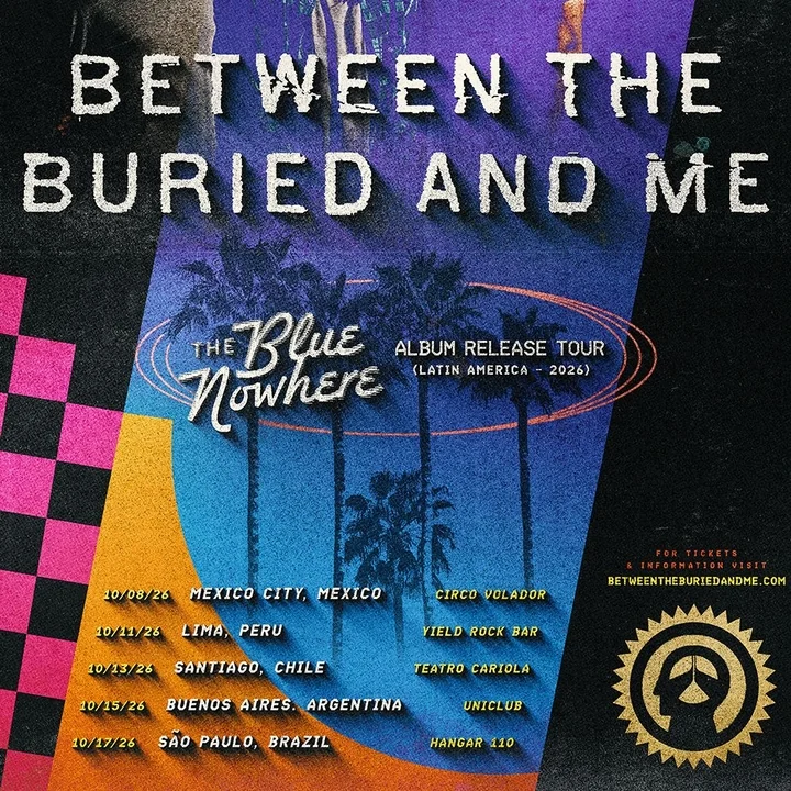 Flyer de Between the Buried and Me