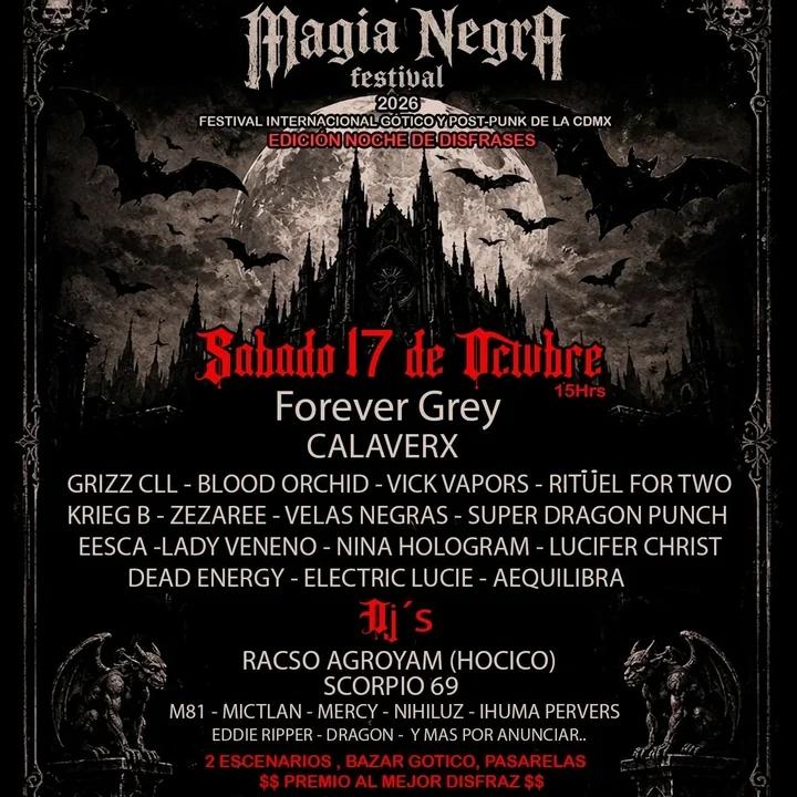 Flyer de Forever Grey