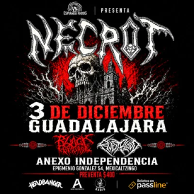 Flyer de NECROT