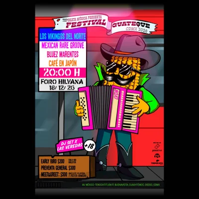 Flyer de FESTIVAL GUATEQUE 2026