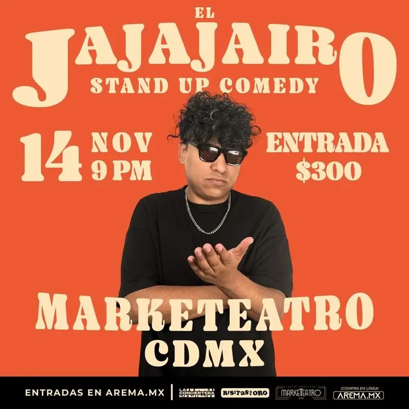 Flyer de Jajajairo Stand Up
