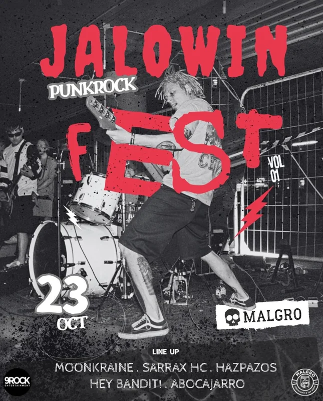 Flyer de Jalowin Fest Vol. 01