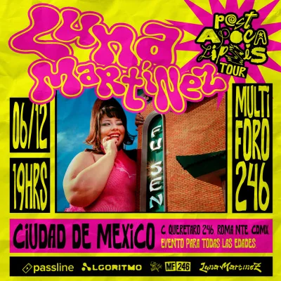 Flyer de LUNA MARTINEZ
