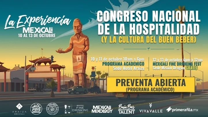 Flyer de La Experiencia Mexicali 2026