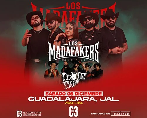 Flyer de LOS MADAFAKERS