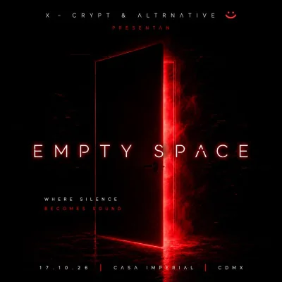 Flyer de EMPTY SPACE