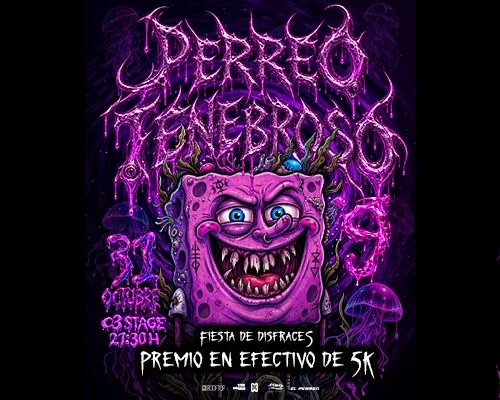 Flyer de PERREO TENEBROSO 9