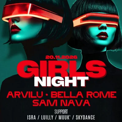 Flyer de Girls Night Progressive house
