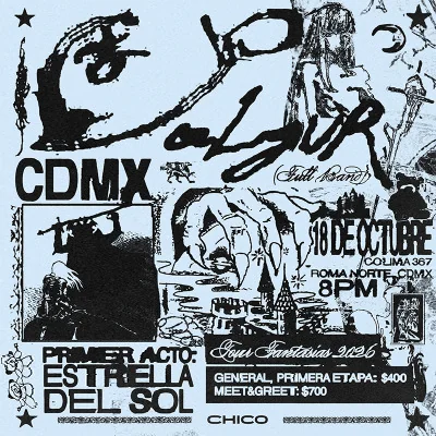 Flyer de FANTASÍAS CDMX 2