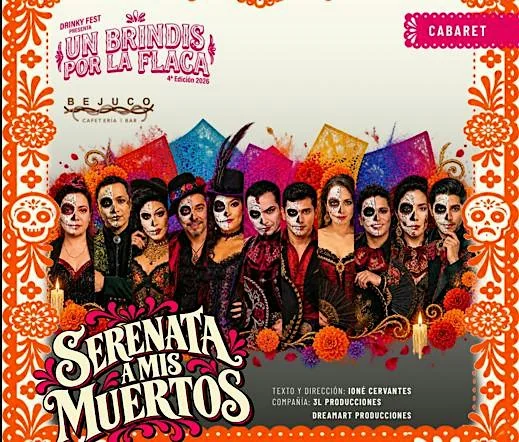 Flyer de Serenata a mis muertos