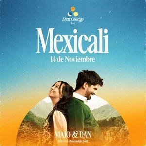 Flyer de Majo y Dan