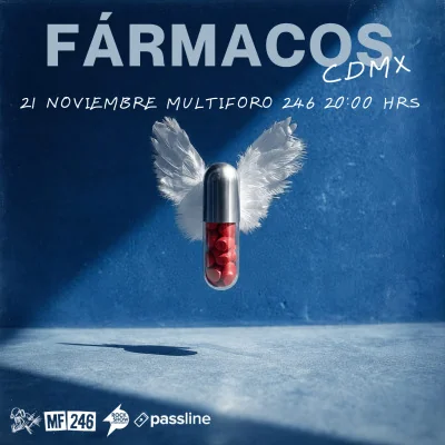 Flyer de FÁRMACOS