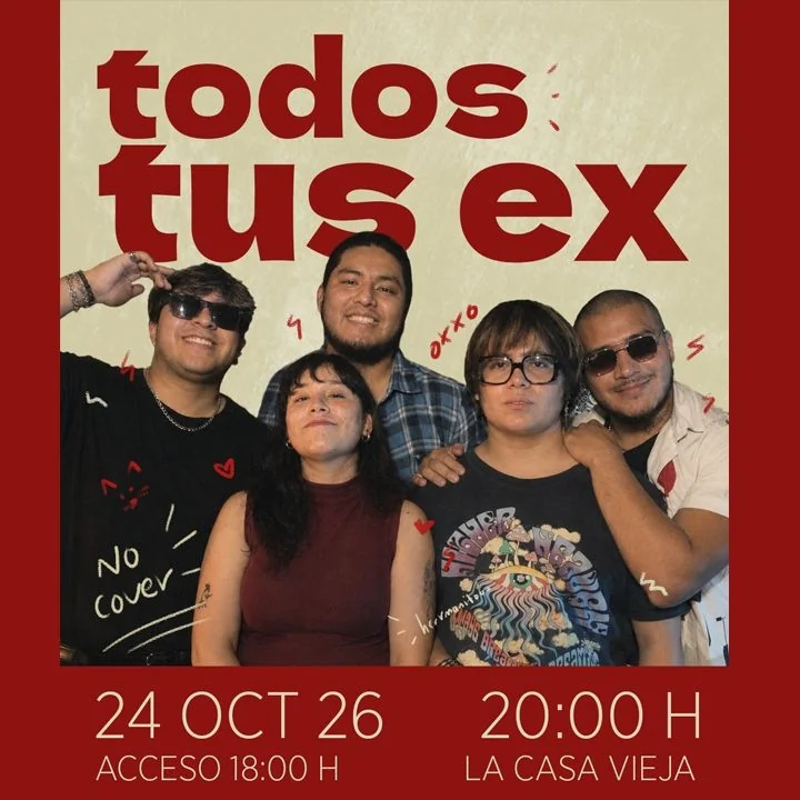 Flyer de Todos Tus Ex