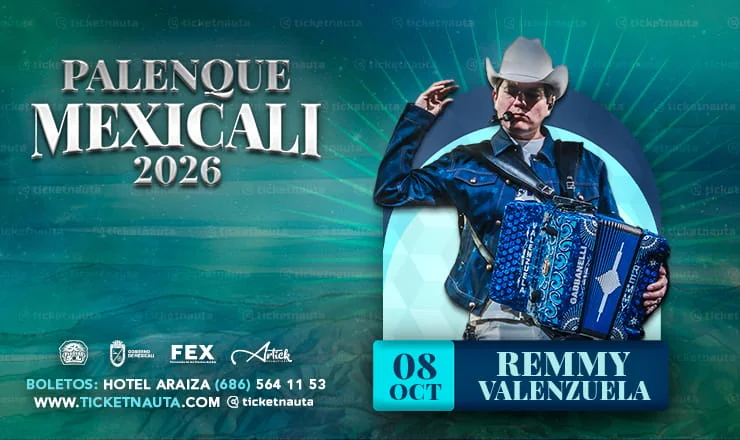 Flyer de Remmy Valenzuela