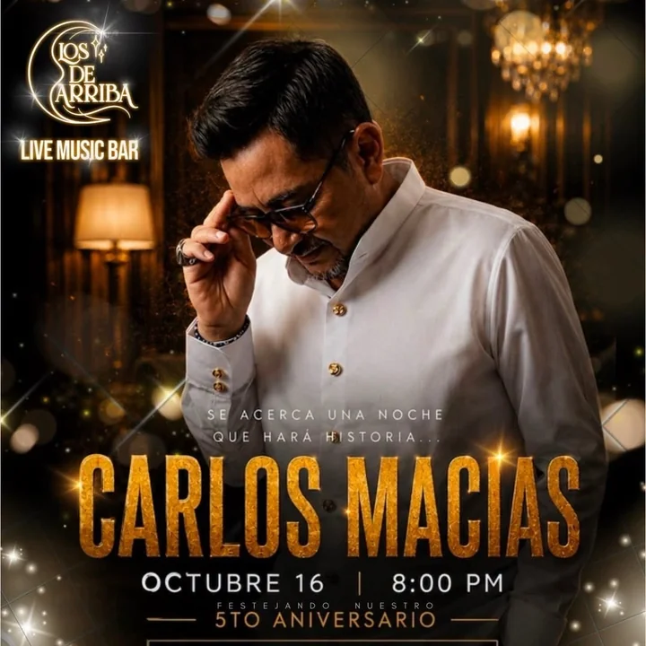 Flyer de carlos macias