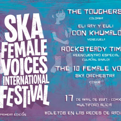 Flyer de Ska Female Voices International Festival