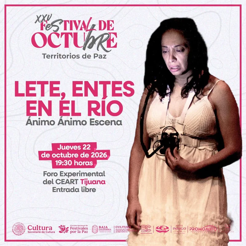 Flyer de Lete, entes en el río 