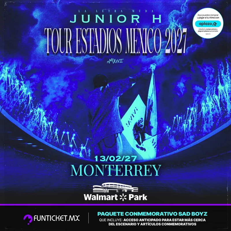 Flyer de Junior H 