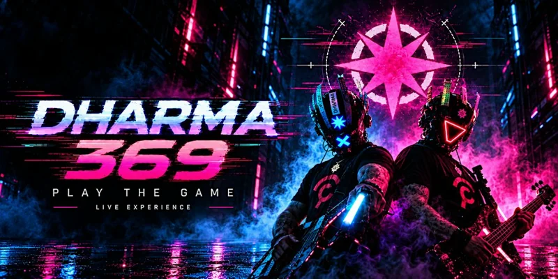 Flyer de DHARMA 369 — PLAY THE GAME | Live Experience