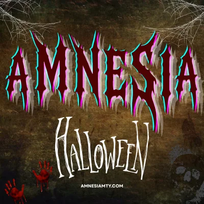 Flyer de Amnesia Halloween