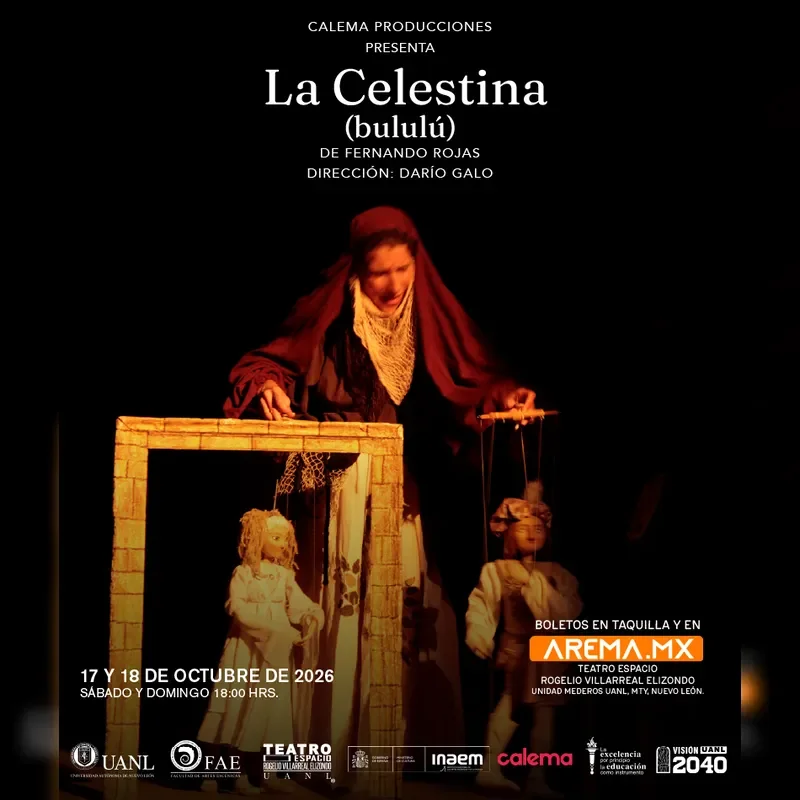 Flyer de La Celestina (bululú)