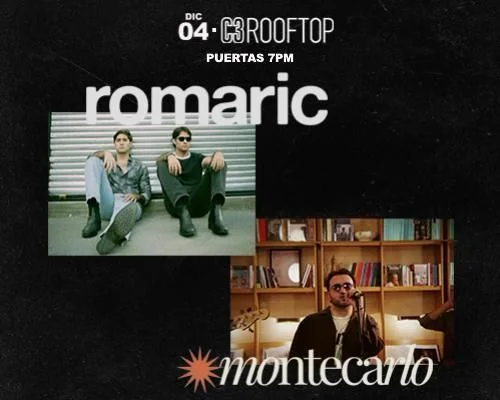 Flyer de ROMARIC / MONTECARLO