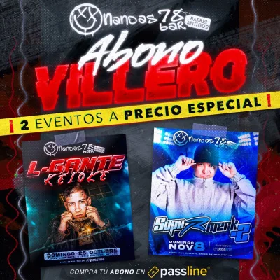 Flyer de ABONO VILLERO 2026