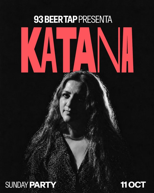 Flyer de Sunday Party - Katana