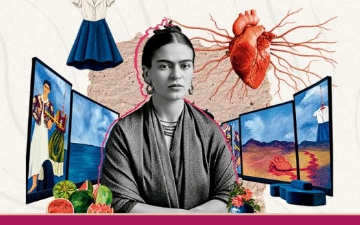 Flyer de YO SOY FRIDA KAHLO