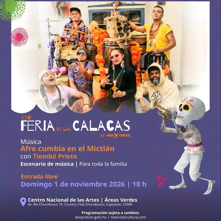 Flyer de Tiembó Prieto