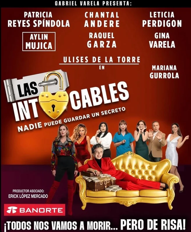 Flyer de Las Intocables