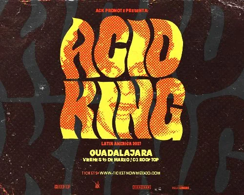 Flyer de ACID KING 