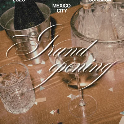 Flyer de 𝐋𝐀𝐒𝐓 𝐏𝐀𝐑𝐓𝐘 — 𝐆𝐑𝐀𝐍𝐃 𝐎𝐏𝐄𝐍𝐈𝐍𝐆