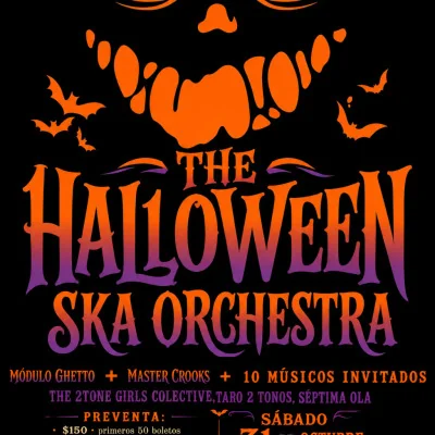 Flyer de The Halloween Ska Orchestra