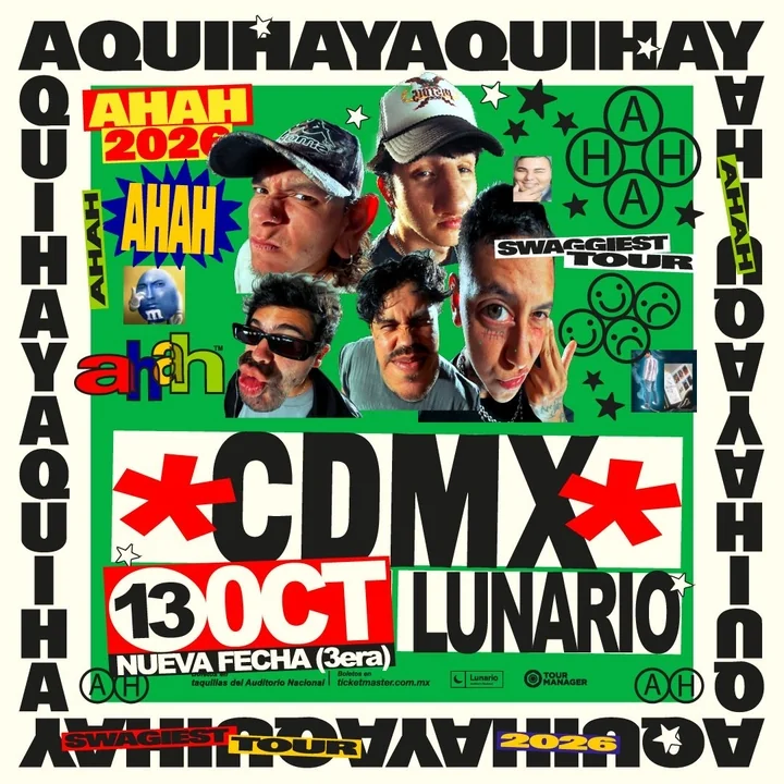 Flyer de AQUIHAYAQUIHAY