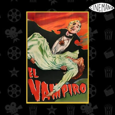 Flyer de EL VAMPIRO