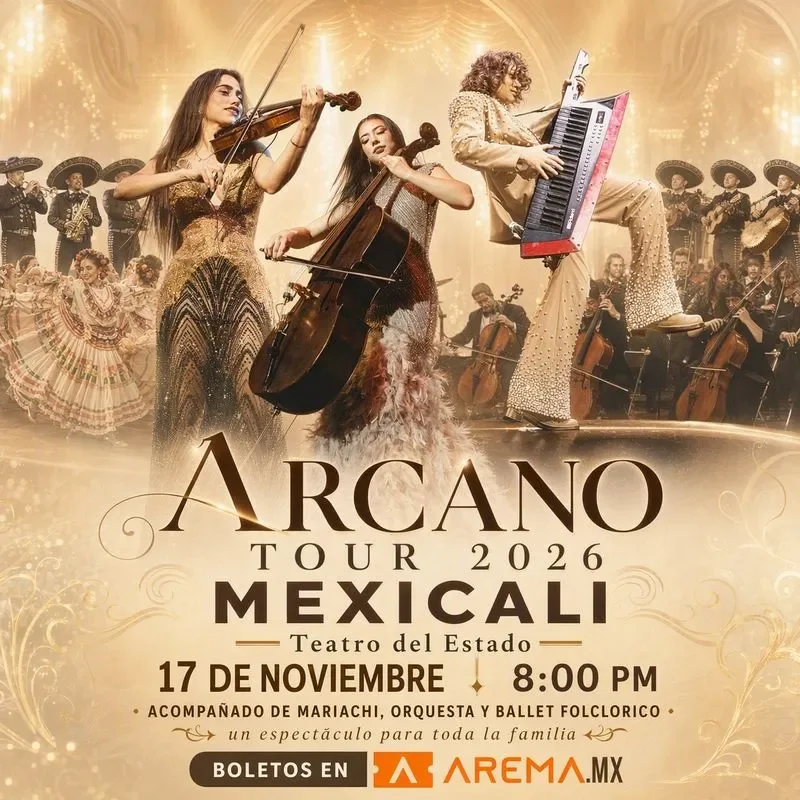 Flyer de Arcano Tour 2026 