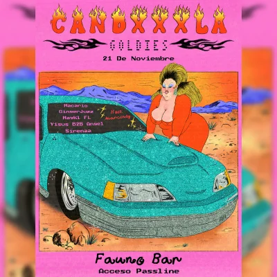 Flyer de CANXXXLA: GOLDIES
