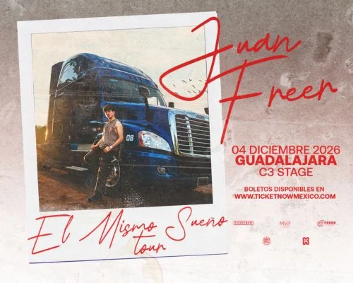 Flyer de JUAN FREER